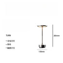 Axyaa Modern Luxury Touch Table Lamp USB Charging, Elegant Atmosphere Light for Bedroom & Restaurant
