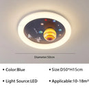 Axyaa Astronaut LED Ceiling Light for Modern Kids Room, Nordic Design, Home Decor Lighting