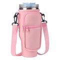 Axyaa Water Bottle Holder with Phone Pocket for Stanley 40 oz Tumbler