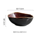 Axyaa Flame-Killed Ceramic Soup Pasta Salad Serving Bowls Set