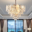 Axyaa French Crystal Chandelier for Luxurious Living and Dining Spaces