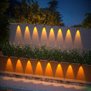 Axyaa Solar Garden Lights: Waterproof Outdoor Wall Lamp for Yard Lighting