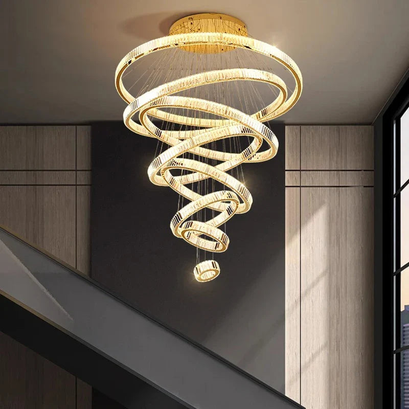 Axyaa Modern Dine Room Pendant LED Chandelier Ceiling Light