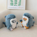 Shark Cat Plush Pillow by Axyaa: Best Friend & Holiday Gift