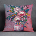 Axyaa Oil Painting Pattern Pillowcase for Car Ornaments, Office, Living Room Home