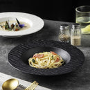Axyaa Stone Pattern Ceramic Serving Plate Pasta Salad Soup Dish Kitchen Tableware