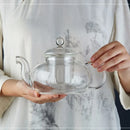 Axyaa Glass Teapot Filterable Thick Heat-resistant Puer Oolong Flower Tea Pot
