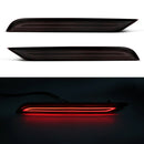 Axyaa LED Rear Bumper Reflector Lights with Running Brake and Dynamic Turn Signals