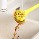 Axyaa Kitchen Utensil Set: Colander Spoon, Food Tongs, Beater, Steak Clip, Soup Filter