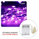 Axyaa LED Fairy Lights Battery Operated Copper Wire String Lights for Outdoor Events