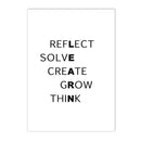Axyaa Inspirational Affirmations Canvas Art - Positive Office Decor for Self-care and Motivation