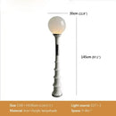 Axyaa Cream Floor Lamp: Nordic Minimalism LED for Living Room & Bedroom