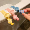 Axyaa Silicone Toilet Lid Handle - Kawaii Bathroom Accessory