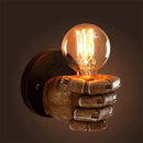 Nordic Retro Axya Wall Lamp Set of 2 Hand Fist Sconces Fixture