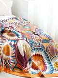 Axyaa Gauze Cotton Towel Sheet Double Quilt - Modern Summer Cool Blanket