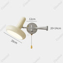 Axyaa Nordic Style Retractable LED Wall Lamp for Bedroom and Living Room