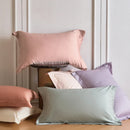 Axyaa Organic Egyptian Cotton 800 TC Pillow Cases - Standard Queen King Sizes