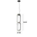 Axyaa Nordic Glass LED Pendant Chandelier for Interior Lighting