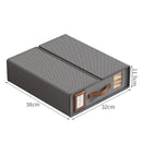 Axyaa Fabric Storage Box: Foldable, Breathable, Moisture-proof, Collapsible Bed Sheet Storage Box