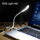 Axya Mini LED Lamp: Portable Touch Sensor Dimmable Light for Laptops, Camping, Night.