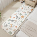 Axyaa Minimalist Bedroom Lamb Wool Floor Mat