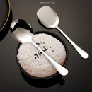 Axyaa Golden Stainless Steel Large Rice Shovel - Kitchen Tableware Spoon