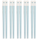 Axyaa Love Chopsticks Set - Colorful Korean Sushi Alloy Non-Slip Reusable with Storage Box