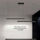 Axyaa Modern Copper Chandelier: Minimalist Nordic-style Lighting for Living, Dining, Bar.