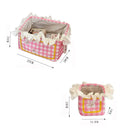 Axyaa Butterfly Cartoon Desktop Storage Basket Square Organizer