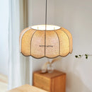 Axyaa Wavy Fabric Pendant Light: Nordic Style Chandelier for Bedroom & Restaurant decor