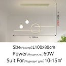 Axyaa Modern LED Pendant Lights Creative Ceiling Lamp for Living Room Dining Room