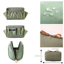 Axyaa Mini Clutch Makeup Bag: Portable Cosmetic Storage Pouch for Travel