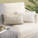 Cotton Linen Cushion Cover Set by Axyaa: Soft, Decorative Pillowcase for Living Room Sofa