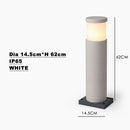 Axyaa Terrazzo Column Head Lamp Outdoor Waterproof Garden E27 Indoor Lights