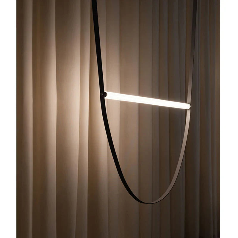 Axyaa Nordic Art Line Chandelier for Modern Living Spaces
