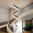 Axyaa Modern LED Chandeliers for Living Room Staircase Pendant Light Indoor Lighting