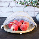 Bamboo Mesh Basket with Anti-Mosquito Net by Axyaa