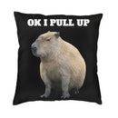 Capybara Nordic Cushion Cover by Axyaa - Home Decor Pillow Case