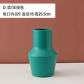 Axyaa Minimalist Ceramic Vase for Flowers and Desk Decoration