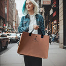Axyaa Felt Storage Bag: Large Capacity Handbag for Fearless Living
