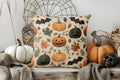 Halloween Ghosts & Castle Print Pillow Cover for Sofa, Bedroom, Car - Axyaa
