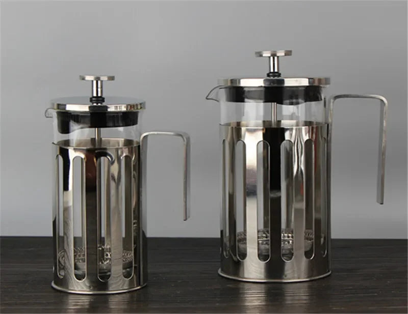 Axya Stainless Steel French Press for Coffee and Tea Brewing