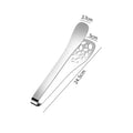Axyaa Dolphin Bread Clamp: Stainless Steel Non-Stick Kitchen Tongs