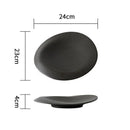 Axyaa Ceramic Salad Plate Set for Hotel Artistic Dining Experience