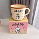 Axyaa Kawaii Puppy Ceramic Coffee Cup Mug, 300ml