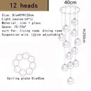 Axyaa Branch Chandelier for Living Room Staircase, Simple Bar Pendant Light for Shop Duplex Floor