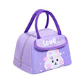 Axyaa Unicorn Crossbody Lunch Bag: Cute Cartoon Style for School Children & Women