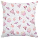 Axyaa Donut Ice Cream Pillow Cover for Girls Room Sofa Bed Couch