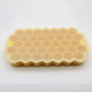 Axyaa Silicone Honeycomb Ice Mold with Cover for Easy Release