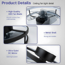 Axyaa Dimmable Ceiling Lamp: Creative, Minimalist, Warm Lighting Fixture for Bedroom, Living Room